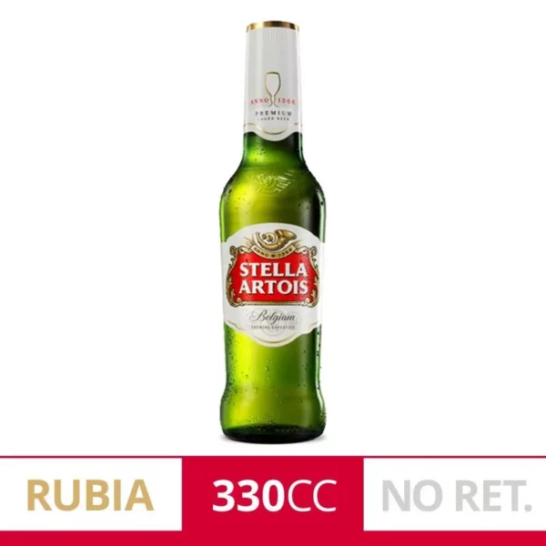 Cerveza Stella Artois Bot. x 330ml